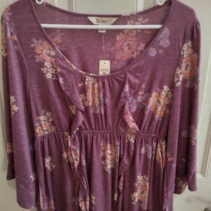 NWT Decree Women's Size L Kimono Top